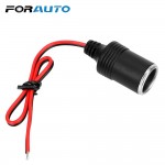 Car Cigarette Lighter Plug Receptacle Plug Connector Adapter Charger Cable Socket 12~24V 15A 200W Auto Interior Accessories