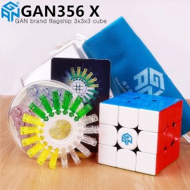 GAN356 X magnetic magic speed cube professional gans 356X magnets puzzle cubo magico gan 356 X
