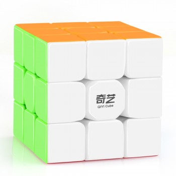 D-FantiX Qiyi Warrior W 3x3x3 Magic Cube Professional 3x3 Speed Cubes Puzzles 3 by 3 Speedcube