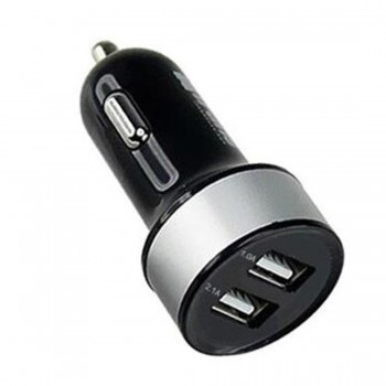 Marsnaska Car Charger 5V 3.1A Quick Charge Dual USB Port LED Display Cigarette Lighter Phone Adapter Car Charger Voltage Detecto