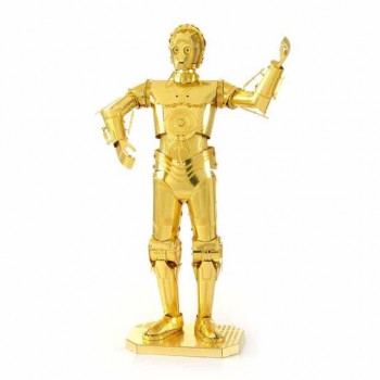 DIY Star Wars 3D Metal Jigsaw Assembly Model C3PO 26 Styles Puzzle Toy 2 sheets Collection of ornaments Childrens gift