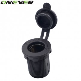 Car Accesories Waterproof Heat Resisting Plastic Power Socket DC 12V 120W Motorcycle Car Tractor Cigarette Lighter Plug Outlet