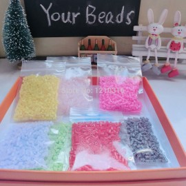 500pcs 2.6mm Mini Hama Beads one Bag Available 100% Quality Guarantee Perler Beads kids toys Activity Fuse Beads PUPUKOU