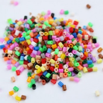 500pcs 2.6mm Mini Hama Beads one Bag Available 100% Quality Guarantee Perler Beads kids toys Activity Fuse Beads PUPUKOU