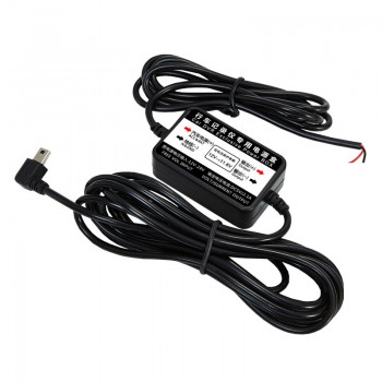 E-ACE Transformer For Car Dvrs Voltage 12V To 5V 0.5A-2A Mini Probable Transformers Long 3.5 Meters For Car Video Recorder