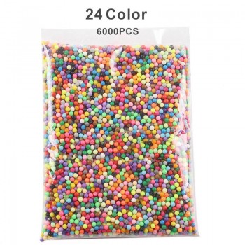 6000pcs 24 colors Refill beads puzzle Crystal Aquabeads DIY water spray set ball games 3D handmade magic toys for children