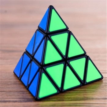 Lesiostress Original 3x3x3 pyramid Magic Cube pyramid Cubo Magico professional Puzzle education toys for children