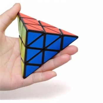 Lesiostress Original 3x3x3 pyramid Magic Cube pyramid Cubo Magico professional Puzzle education toys for children