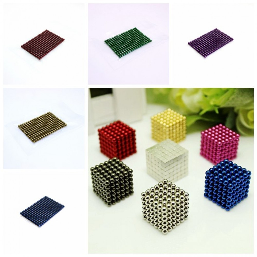 2019 New 3mm 216pcs Magnetic Cube Neo Cube Magic Cube Blocks Puzzle Balling Mini Size