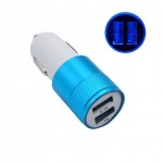 Mini USB Car Charger For Mobile Phone Tablet 2.1A Fast Charger Car-Charger Dual USB Car Phone Charger Adapter Free Shipping