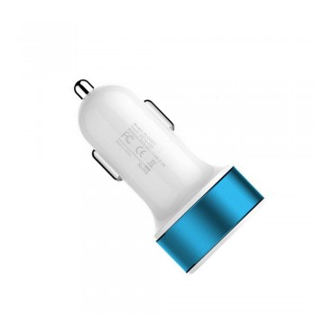 Mini USB Car Charger For Mobile Phone Tablet 2.1A Fast Charger Car-Charger Dual USB Car Phone Charger Adapter Free Shipping