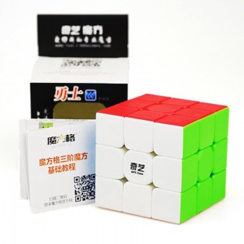 Qiyi Warrior W 3x3x3 Speed Cube Stickerless Professional Magic Cube Puzzles Colorful Educational Toys For Children Red Cube