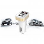 Dual USB Car Charger Adapter 5V 3.1A Digital LED Voltage/Current Display Auto Vehicle Metal Charger For Smart Phone/Tablet