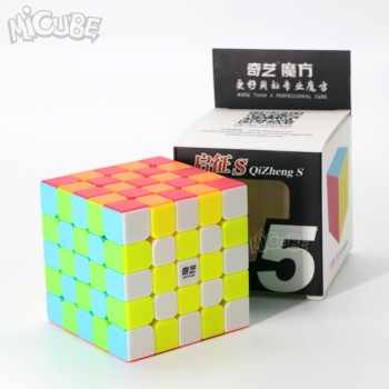 Neo Cube 5x5x5 Cubo Magico Qiyi Qizheng S Magic Cube 5x5 Stickerless Qizhengs cubic anti-stress 5 By 5 Toys For Children
