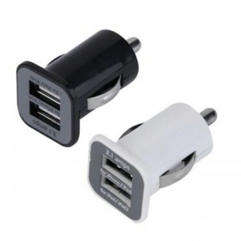 Marsnaska 2018 New Arrival Universal Mini Dual 2 Port USB Auto Car Charger Socket Adapter 3.1A 12V/24V