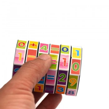 New Baby Boys Girls Educational Puzzle Game Intelligent Digital Cube Math Toys Children Kids Mathematics Numbers Magic Cube Toys