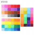 1000pcs/bag 2.6mm Hama Beads Puzzle Toys 72 Colors Diy Perler Beads for Children Adults 3D Puzzles Perles de Hama Dropshipping