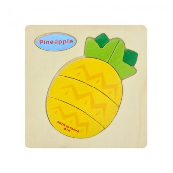 Baby Toys Wooden Puzzle Cute Cartoon Animal Intelligence Kids Educational  Gift Brain Teaser Children Tangram Shapes Jigsaw gift