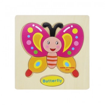 Baby Toys Wooden Puzzle Cute Cartoon Animal Intelligence Kids Educational  Gift Brain Teaser Children Tangram Shapes Jigsaw gift