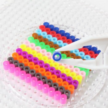 48 Colors 5mm Hama Beads Puzzle Education Toy Jigsaw Puzzle Perler Beads 3D Puzzles Fuse Beads For Children 1000pcs/bag
