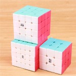 QIYI warrior 3x3x3 magic speed cube stickerless 4x4x4 professional puzzle cubo magico 5x5x5 smoothly cubes educational toys