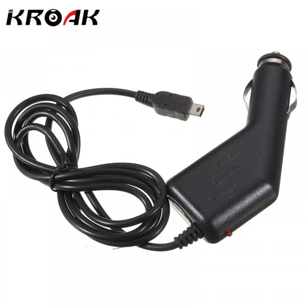 Car-Styling Power Cable For Garmin GPS Universal Car Mini USB Charger Power Adapter For Garmin Nuvi Black