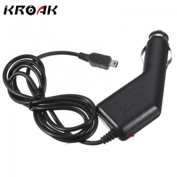 Car-Styling Power Cable For Garmin GPS Universal Car Mini USB Charger Power Adapter For Garmin Nuvi Black