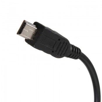 Car-Styling Power Cable For Garmin GPS Universal Car Mini USB Charger Power Adapter For Garmin Nuvi Black