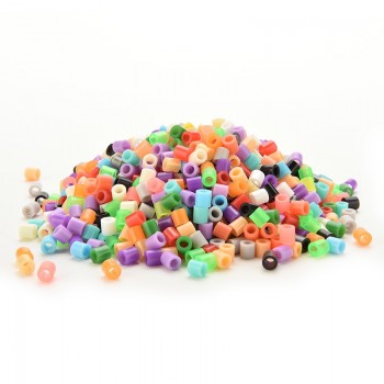 500pcs/lot EVA Beads 5mm Hama Perler Fuse Beads 13 Colors Iron Beads Kids Diy Handmaking Toys