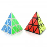 Triangle Pyramid 3 Stage Magic Cube Pyramid Rubiks Magic Cube Puzzle Early Learning Educational Toys For Children Gift
