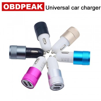 HOT Car Universal DC 3.1A 1PC 2-Port Universal Car Charger For iPhone6/6s/7/8/x iPod/Ipad for Samsung Car-Styling car adapter 0