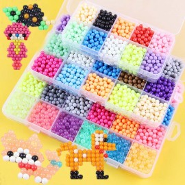 DIY Magic Aquabeads Puzzle Water Spray Educational Aqua beads handmade Toys for Children Education