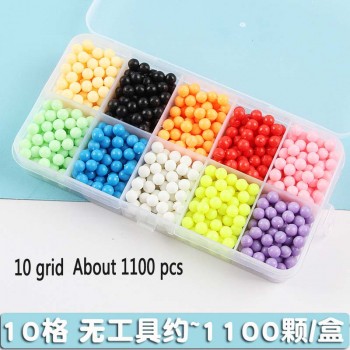 DIY Magic Aquabeads Puzzle Water Spray Educational Aqua beads handmade Toys for Children Education