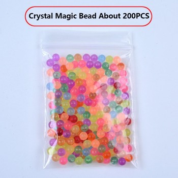 200-1000Pcs/Set 24 Colors 5mm Water Spray Aqua Perlen Magic Beads Educational 3D Puzzles Accessories Kit for Children Kids Toys
