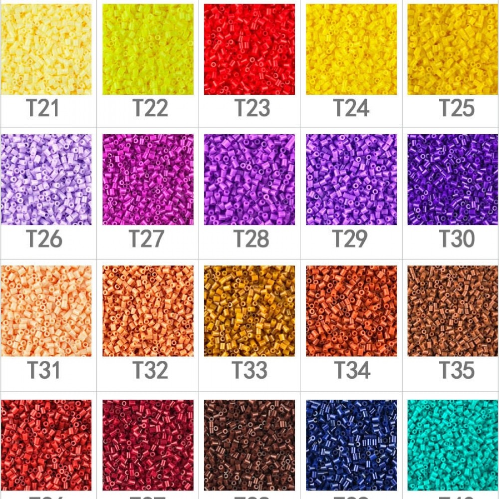 500pcs 2.6mm EVA Hama/Perler Beads Toy Kids Fun Craft DIY Handmaking Fuse Bead Creative Intelligence Educational Toys