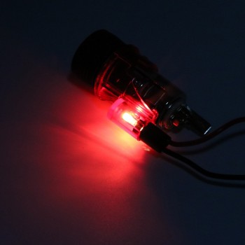 FORAUTO Outlet Plug Boat Motorcycle Car Cigarette Lighter Unviersal Power Socket With LED Light 12V 120W