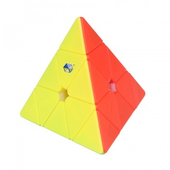 2018 Yuxin Magic Cube Speed Classic Professional Pyramid Third-order Twist Puzzle Cube Magico Sticker Children Toy
