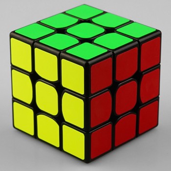 Classic Colorful 3x3x3 Three Layers Magic Cube Profissional Competition Speed Cubo Non Stickers Puzzle Magic Cube Cool Toy Boy