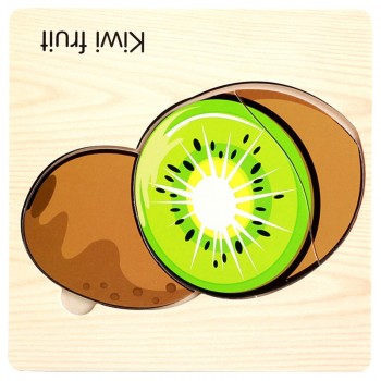 FoPcc Baby 3D Puzzle Jigsaw Wooden Toys Cartoon Animals Puzzles Child Educational Toy for Children  Toys Puzzle
