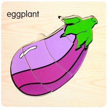 FoPcc Baby 3D Puzzle Jigsaw Wooden Toys Cartoon Animals Puzzles Child Educational Toy for Children  Toys Puzzle