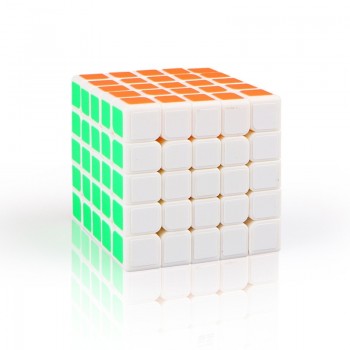 Magic Cubes Professional 5*5*5 6.2CM Sticker Speed Twist Puzzle Toys for Children Gift Rubiks Cube