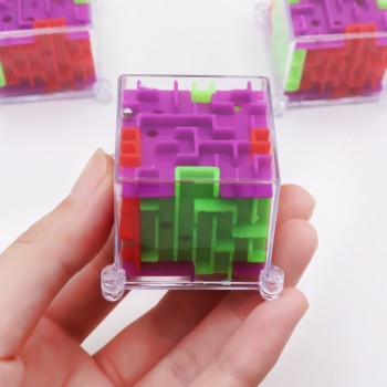 2017 Funny 3D Maze Magic Cube Puzzle Speed Cube Puzzle Game Labyrinth Ball Toys Magical Maze Ball Games Educational Toys SX1256