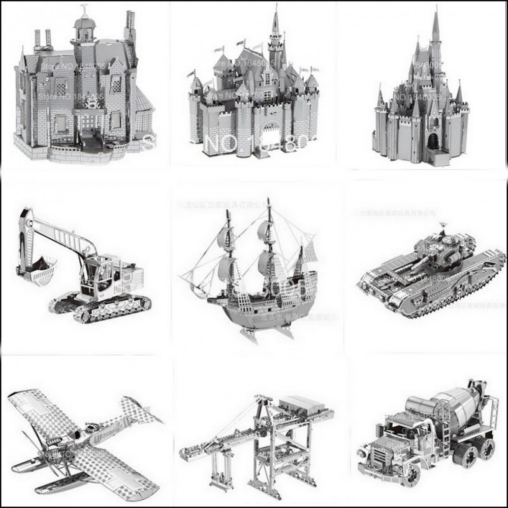 CHIEFTAIN TANK dock crane Ghosts and haunted houses SUV Off-road Jigsaw Toy Cinderella Castle Puzzle Military Series Fighter