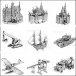 CHIEFTAIN TANK dock crane Ghosts and haunted houses SUV Off-road Jigsaw Toy Cinderella Castle Puzzle Military Series Fighter
