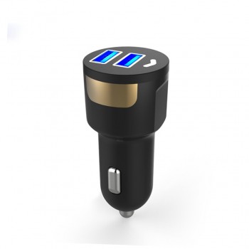 Car Dual USB 3.1A Car Charger 12V Cigarette Lighter Outlet For Car Socket Auto Universal LED 18W Fast Charger Adapte