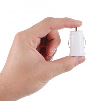New Dual Usb Car Charger Adapter 12V Power Dual 2 Port USB Mini Car Charger Adapter Car Styling  Electronics Accessories