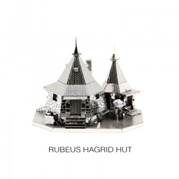 3D Puzzle Harry Potter DIY Metal Puzzle Stress Relief Toys Rubeus Hagrid Hut Gringotts Dragon Hogwarts Express Toys For Children