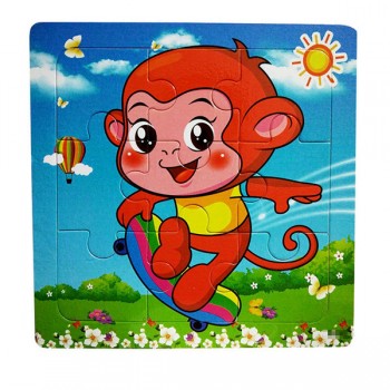 Wooden Toys Building For Baby Montessori Educational Puzzles For Children 4 Years Puzzle Wood Kids Baby Training Toy MA27d