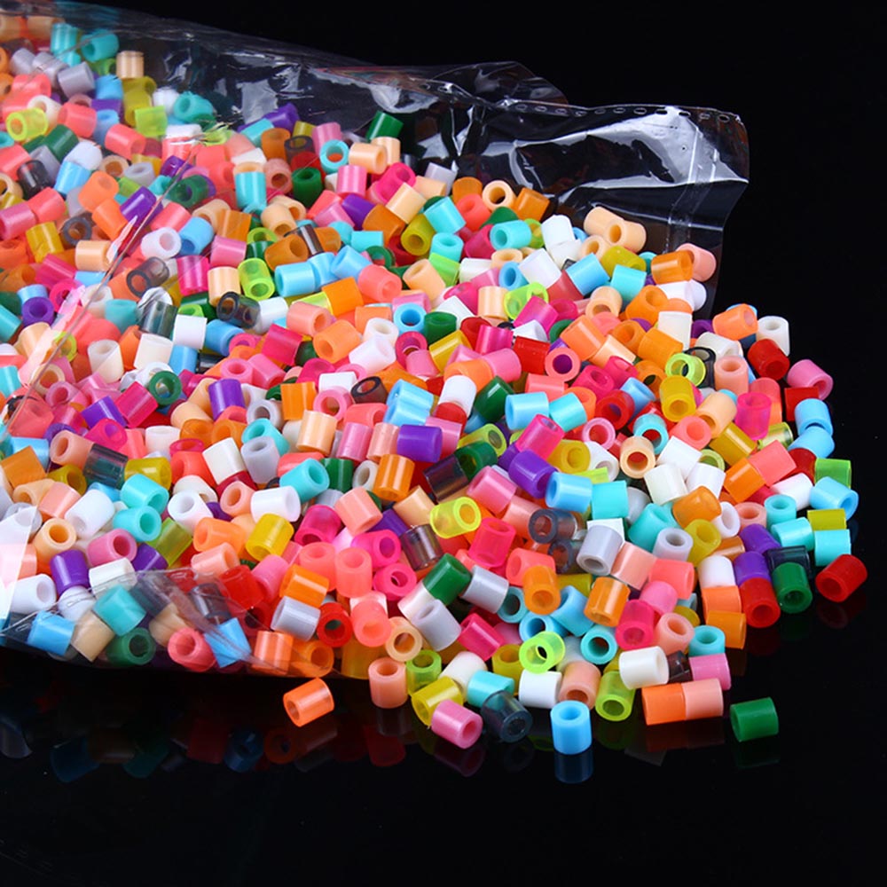 1000pcs 5mm/2.6mm EVA Hama Perler Beads Toy Kids Fun Craft DIY Handmaking Fuse Bead Multicolor Intelligence Educational Toys P20