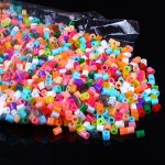 1000pcs 5mm/2.6mm EVA Hama Perler Beads Toy Kids Fun Craft DIY Handmaking Fuse Bead Multicolor Intelligence Educational Toys P20
